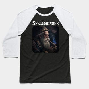 Spellmonger - after a nice day of wizardry (no text) Baseball T-Shirt